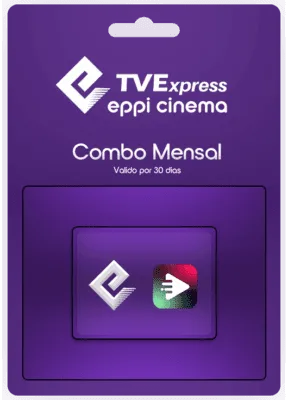 Gift Card TVE + MFC/EPPI CINEMA - mensal